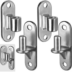 Gate Hinges Wall Mount Gate Hinge, 2Pack Gate Hinges Heavy Duty, SUS304 Heavy Duty Hinges for Wooden Fence with 5/8'', Farm Gate Hinge Heavy Duty Wood Fence Capacity Up to 600LBS