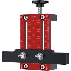 Cabinet Hardware Jig Tool, Aluminium Alloy Cabinet Handle Install Template, Adjustable Punch Locator Drig Template for Handles and Pulls