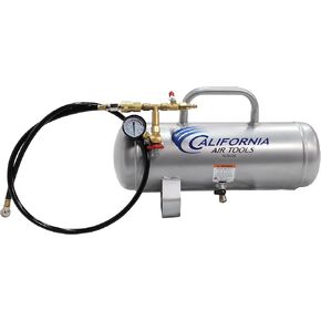 California Air Tools AUX02S Portable 2 Gallon Steel Air Tank