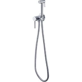 Poopee Water Water Bidet Prayer for Evalet مع صمام حار وبارد من النحاس البارد ، ومرفق بيديت من الفولاذ المقاوم للصدأ المحمولة.