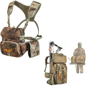 NEW VIEW Binocular Harness Chest Pack & Bow Hunting Backpack