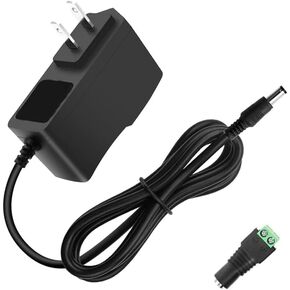 محول إمداد الطاقة 12V 1A ، 12 فولت 1A 12W DC محول إمدادات الطاقة مع تبديل طرف ضوء الشريط لكاميرا الأمان CCTV DVR NVR نظام مراقبة ، شاحن الجدار