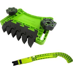 Bow Products Featherpro Featherboard و Pushpro Push Stick Bundle - إكسسوارات النجارة للمناشير الطاولة وجداول التوجيه - FP1PRO و PP1