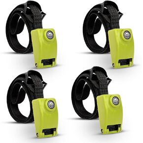 حزام مقوى ناعم ومرن من الفولاذ بطول ستة أقدام - أشرطة ربط للأسفل لكاميرات المسار، وزوارق الكاياك، والبضائع in Kuwait