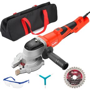 DJBL Electric Rebar Cutter,2100W Powerful Cutting Edge Saw with 110mm Saw Blade Max Cutting Size 30mm