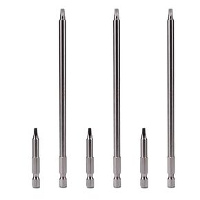 #8 Square Driver Combo 2-Inch and 6-Inch 6 Pack for Pocket Hole Jig Systems Woodworking Joinery Tool