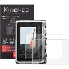 واقي شاشة Kinokoo لكاميرا Fuji Instax Wide Evo ، 0.25mm 9h صلابة ، فيلم زجاجي واضح من أجل instax wide evo مع فيلم عدسة الحيوانات الأليفة الناعمة- خالية من الخدش وخالية من الفقاعات (3+3 حزم)
