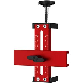 Adjustable Cabinet Door Hinge Jig Tool - Universal Mounting Fixture for Precise Installation of Frameless/Shaker Doors (1-Piece Heavy Duty)
