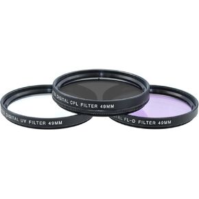 XIT XT49FLK4 Pro Series Multi Coated HD 3 PC. مجموعة المرشح الرقمي