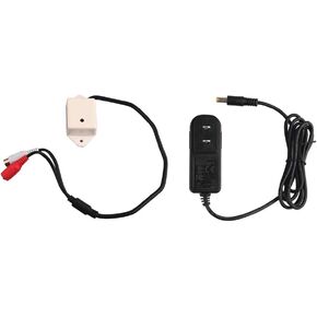 1pcs Waterproof CCTV Micorphone + 1pcs Power Adapter