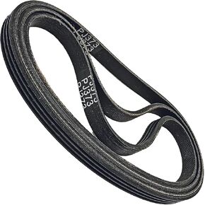 PJ373 Replacement Belt for Husky Air Compressors H1504ST, A700062 Pump & Stanley Bostitch AB-9075316 4-Rib belt (3/Pack)
