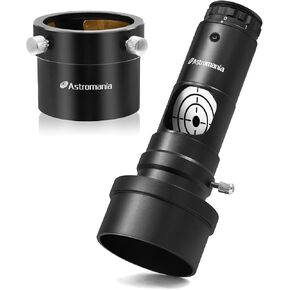 Astromania Adaptor T2 Female Thread to 2" - Bundle with - Alignment 1.25" Next Generation Laser Collimator 2" Adaptor for Newtonian Telescopes
