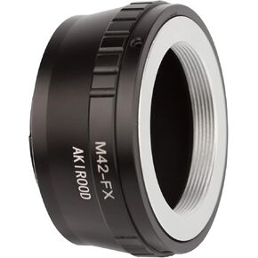 M42 to FX Lens Adapter for M42 Mount Lenses to Fuji X FX Mount Camera Body