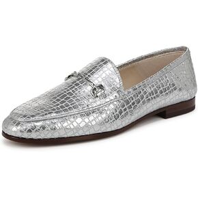 Sam Edelman Women's Loraine Loafer, Soft Silver, 7