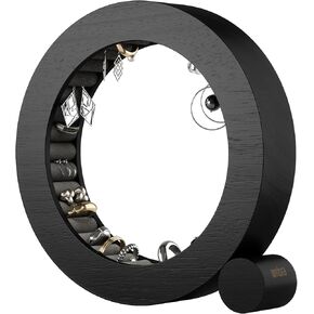 Umbra Ferris Jewelry Organizer Ring Holder, Storage Solution, Walnut