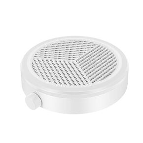 Small Nail Dust Collector, Adjustable Suction, AONOLOVO Portable Nail Vacuum Fan Dust Collector Extractor Suction Machine for Acrylic Dip Nails Removal, White