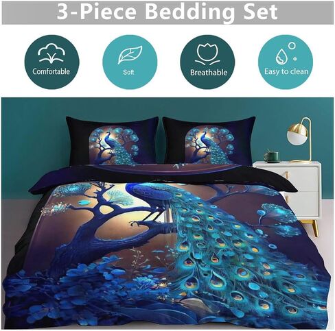Colorful Dachshund Dog Print 3 Pieces Duvet Cover Set with 2 Pillowcase Twin Size Bedding Comforter Cover Bed Sheet Quilt Stuff Bedroom Decor for Lover Adults Kids Boys Girls in Kuwait