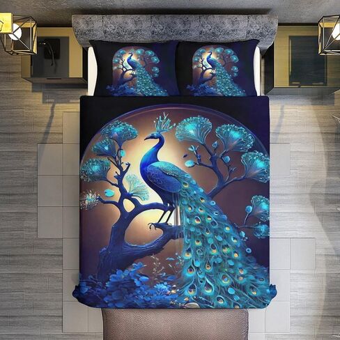 Colorful Dachshund Dog Print 3 Pieces Duvet Cover Set with 2 Pillowcase Twin Size Bedding Comforter Cover Bed Sheet Quilt Stuff Bedroom Decor for Lover Adults Kids Boys Girls in Kuwait