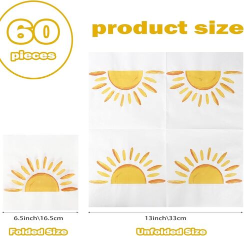 60 PCS Baseball Napkins Disposable Napkins - Lunch Dinner Napkins for Entertaining Sports Themed Party Baseball Birthday Party Decorations (13 "X13") in Kuwait