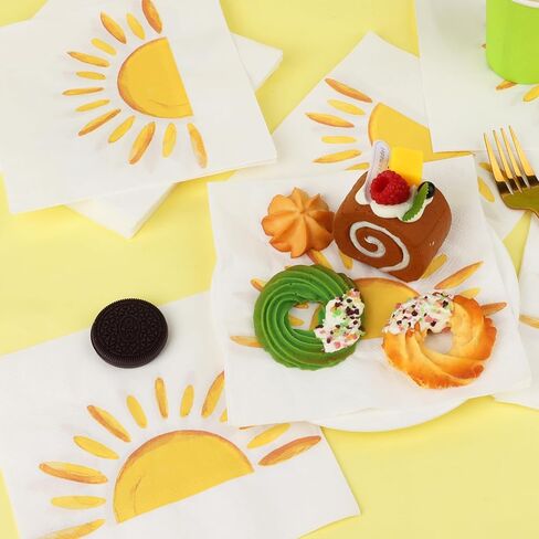 60 PCS Baseball Napkins Disposable Napkins - Lunch Dinner Napkins for Entertaining Sports Themed Party Baseball Birthday Party Decorations (13 "X13") in Kuwait