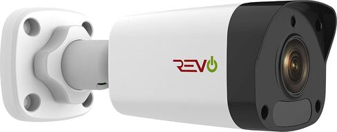 America Ultra HD 4MP IP Bullet Camera Indoor/Outdoor - 100' Night Vision, IP66 Weatherproof, 3DNR, Smart IR, ONVIF Compliant, White in Saudi Arabia