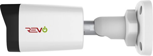 America Ultra HD 4MP IP Bullet Camera Indoor/Outdoor - 100' Night Vision, IP66 Weatherproof, 3DNR, Smart IR, ONVIF Compliant, White in Saudi Arabia