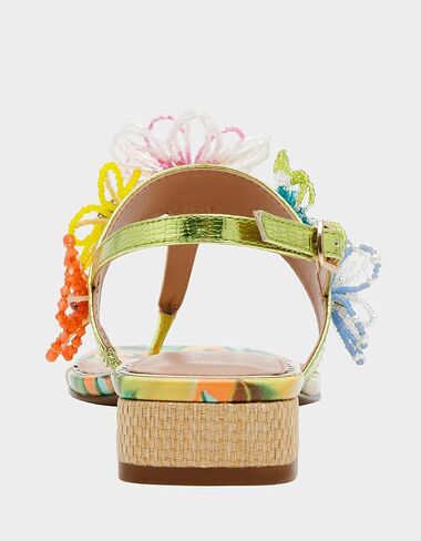 Betsey Johnson Women's Jaydda Flat Sandal in Kuwait