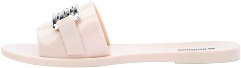 Melissa Babe M Chic Slide Sandals for Women – Stylish and Lightweight Slip-On with Comfortable Footbed, Durable MelFlex PVC, and Signature bubblegum Scent in Saudi Arabia