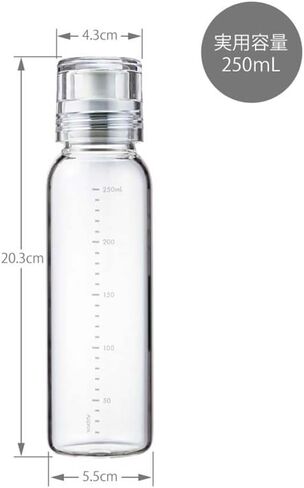 HARIO Dressing Bottle, 150ml, Black in Saudi Arabia