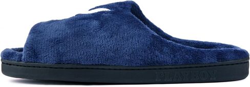Playboy Unisex-Adult Adjustable Cozy Plush Velour Memory Foam Indoor Outdoor Soled Slipper in Sizes S-XL in Saudi Arabia