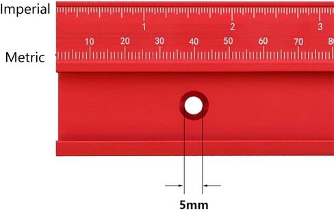 45 Type T Track Woodworking T-slot Miter Track Jig Aluminium Guide Rail Miter Track Stop for Router Table Workbench (300mm) in Saudi Arabia