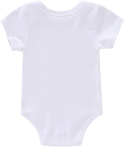 JYHOPE Newborn Infant Short Sleeve RompersFunny Print Bodysuit For Baby Girls And Boys Toddler Clothes in Saudi Arabia
