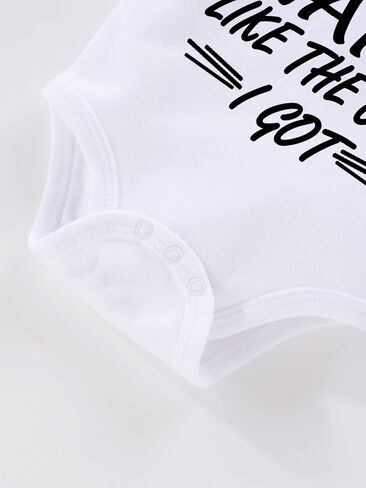 JYHOPE Newborn Infant Short Sleeve RompersFunny Print Bodysuit For Baby Girls And Boys Toddler Clothes in Saudi Arabia