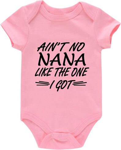 JYHOPE Newborn Infant Short Sleeve RompersFunny Print Bodysuit For Baby Girls And Boys Toddler Clothes in Saudi Arabia