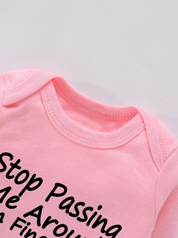 JYHOPE Newborn Infant Short Sleeve RompersFunny Print Bodysuit For Baby Girls And Boys Toddler Clothes in Kuwait