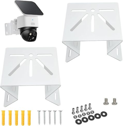 Metal Corner Mount Compatible with Eufy SoloCam S340, E30, Eufy Floodlight Camera E340 Wired, E30, S330 Camera , PTZ Camera (2 PCS) in Saudi Arabia