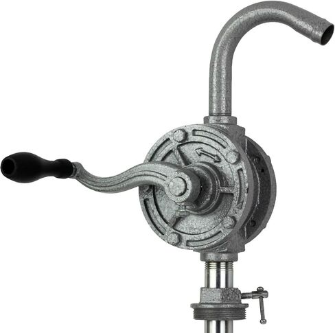 TERA PUMP Polypropelene Plastic Rotary 55 Gallon Drum Barrel Pump for water based solutions and all petroleum products in Kuwait