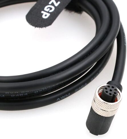 M12 8 Pin A-Coding Male to Female Connector Sensor Waterproof Shielded Signal Aviation High Flex Actuator Cable for Cognex Automation Network Industrial Camera 10M/32.8FT in Kuwait