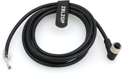 M12 8 Pin A-Coding Male to Female Connector Sensor Waterproof Shielded Signal Aviation High Flex Actuator Cable for Cognex Automation Network Industrial Camera 10M/32.8FT in Kuwait