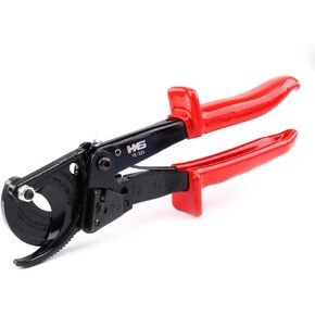 HKS Ratchet Cable Wire Cutter Heavy Duty for Cutting Electrical Aluminum Copper and Multi-core Cables up to 400mm²