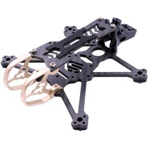 QWinOut Frame Kit Fi-118 EVO 2.5inch/ Fi-135 EVO 3inch Toothpick Frame Kit for RC Drone for O3 Air Unit (Fi-135-EVO 3inch)