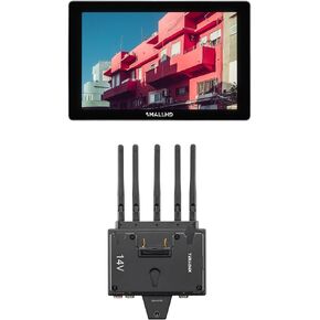 SmallHD Cine 7 On-Camera Monitor with Teradek Bolt 6 Monitor Module RX 750 (Gold Mount)