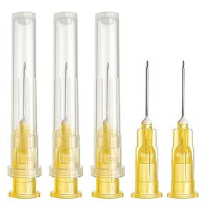 27g 1 Inch Needle，27 Gauge 1 Inch Needle, （100pcs）Luer Lock for Scientific Labs, Industrial Dispensing Accessories