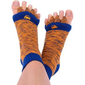 My Happy Feet Foot Alignment Socks with Toe Separators for Men or Women