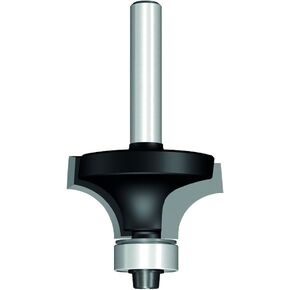CMT 83806 Contractor Roundover & Beading Bit, 1-1/4-inch Diameter, 3/8-inch Radius, 1/4-inch Shank