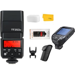 Godox TT350S Flash Speedlite for Sony Camera, 2.4G Wireless GN36 1/8000s HSS TTL Camera Flash with Godox XProII-S TTL Wireless Flash Trigger Compatible for Sony Camera A7 A7R A7S A7-II A7-III etc