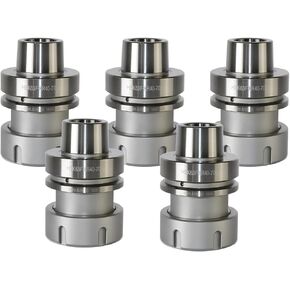 HSK63F ER40-70L Balance Collet Chuck G2.5 24000RPM حامل الأدوات CNC الفولاذ المقاوم للصدأ قابل للتطبيق على آلة الأعمال الخشبية (5 مساءً)