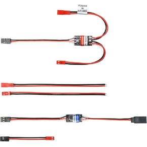 RC Cars Light Contoller Switch and Remote Controlled on/Off Electronic Switch Relay Bundle for Car Truck Boat LED Light Drone