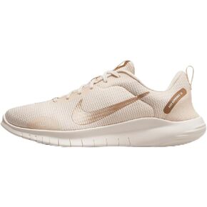 Nike Flex Experience Run 12 Women's Road Running Shoes (DV0746-800, Guava Ice/Pale Ivory/White/Metallic Red Bronze) Size 9.5