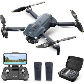 Drone with Camera 1080P,Brushless Motor drone for Adults Foldable RC Quadcopter for Beginners Kids,2 Batteries, Altitude Hold, Optical Flow, 3D Flips,Toy Gifts for Boys Girls